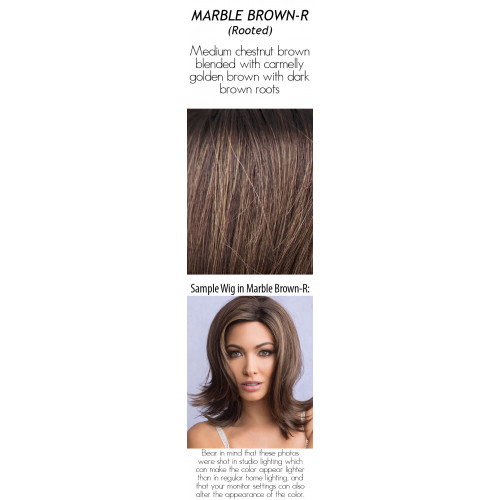  
Shades: Marble Brown-R (Rooted)